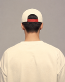 Sixth Bloom House Logo Two Tone Ribstop Cap Red