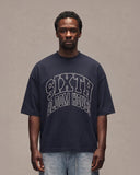 Sixth Bloom House College Outline T-Shirt Navy