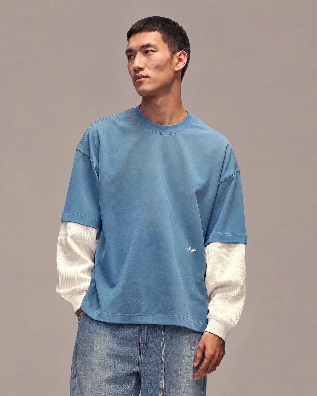 Sixth Bloom House Layered Waffle Blue – photo 3