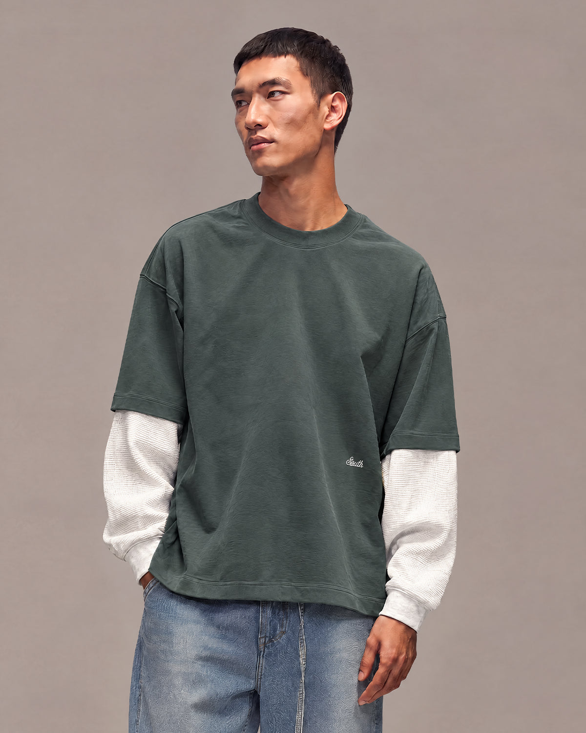 Sixth Bloom House Layered Waffle Green – photo 2