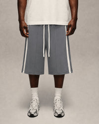 Big Stripe Short Grey