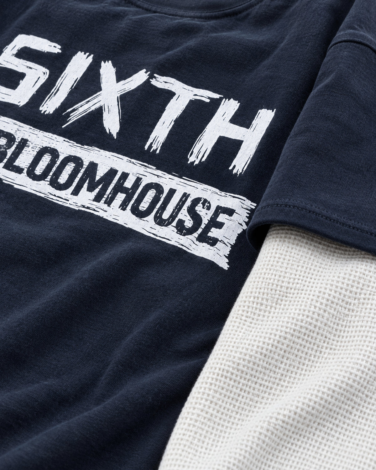 Sixth Bloom House Scribble Layered Longsleeve Black – photo 4