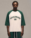 Sixth Bloom House Raglan T-Shirt Green