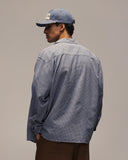 Sixth Bloom House Dark Blue Check Shirt