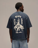 Sixth Bloom House Cowboy Heavy T-Shirt Navy