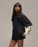 Sixth Bloom House Horse Layered Longsleeve Black