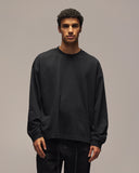 Sixth Bloom House Logo Blank Long-sleeve Black