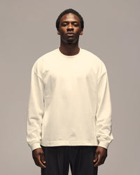 Logo Blank Longsleeve White