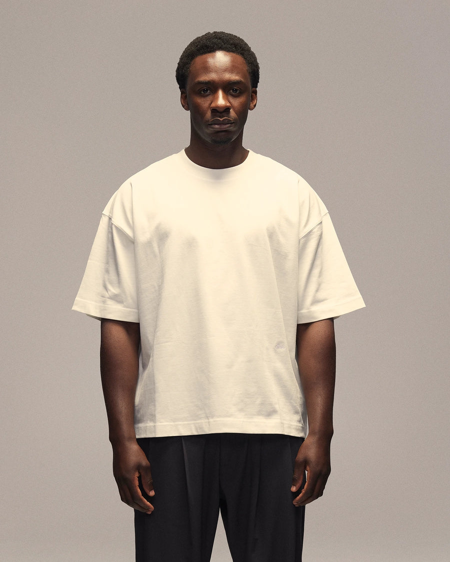 Sixth Bloom House Logo Blank T-Shirt White, front view