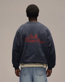Sixth Bloom House Logo Crewneck Navy