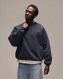 Sixth Bloom House Logo Crewneck Navy