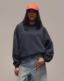 Sixth Bloom House Logo Crewneck Navy