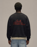 Sixth Bloom House Logo Crewneck Black