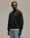 Sixth Bloom House Logo Crewneck Black