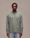 Sixth Bloom House Logo Outline Longsleeve Green