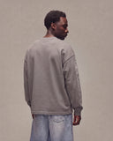 Sixth Bloom House Logo Outline Longsleeve Grey