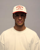 Sixth Bloom House Logo Two Tone Ribstop Cap Red