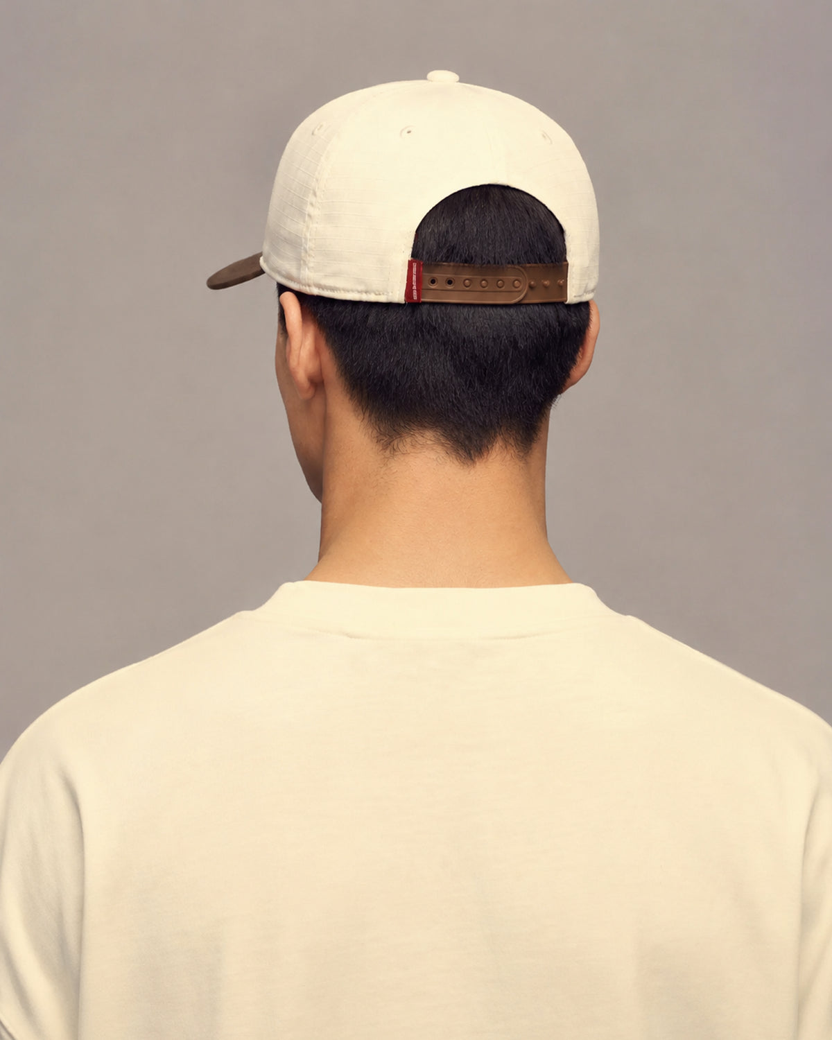 Sixth Bloom House Logo Two Tone Ripstop Cap Brown – front view 2