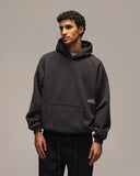 Sixth Bloom House Patchwork Hoodie Black