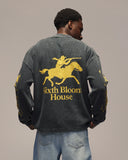 Sixth Bloom House Pocket Waffle Longsleeve Black