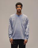 Sixth Bloom House Pocket Waffle Longsleeve Blue