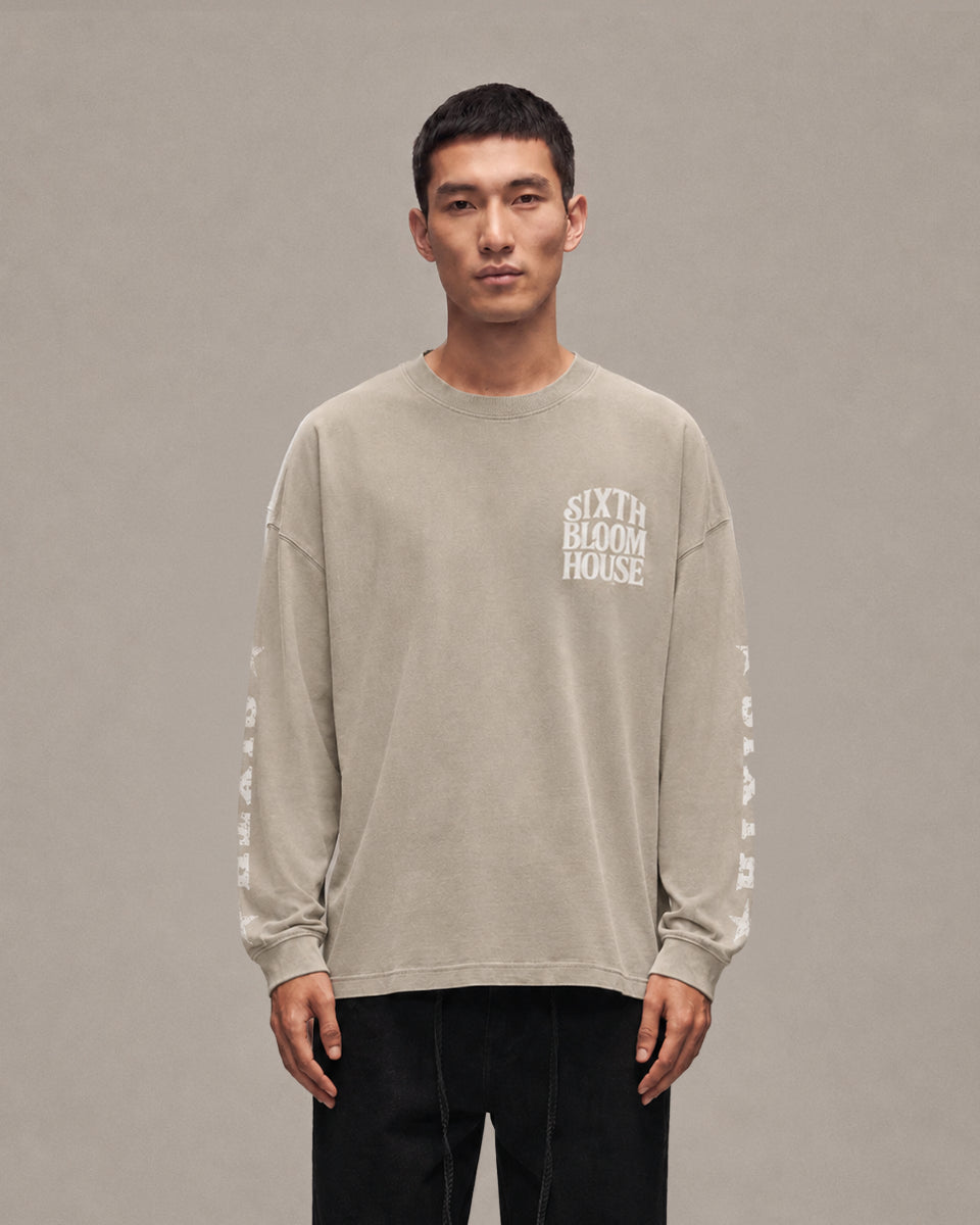 Sixth Bloom House Racing Bull Longsleeve Green – front view