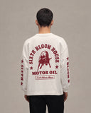 Sixth Bloom House Racing Bull Longsleeve White
