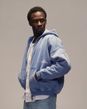 Sixth Bloom House Sixth Zip Through Hoodie Blue