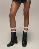 Sixth Bloom House Socks Red