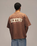 Sixth Bloom House Star Heavy T-Shirt Brown