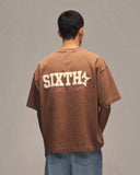 Sixth Bloom House Star Heavy T-Shirt Brown