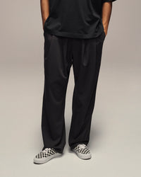 Trouser Pleated Black