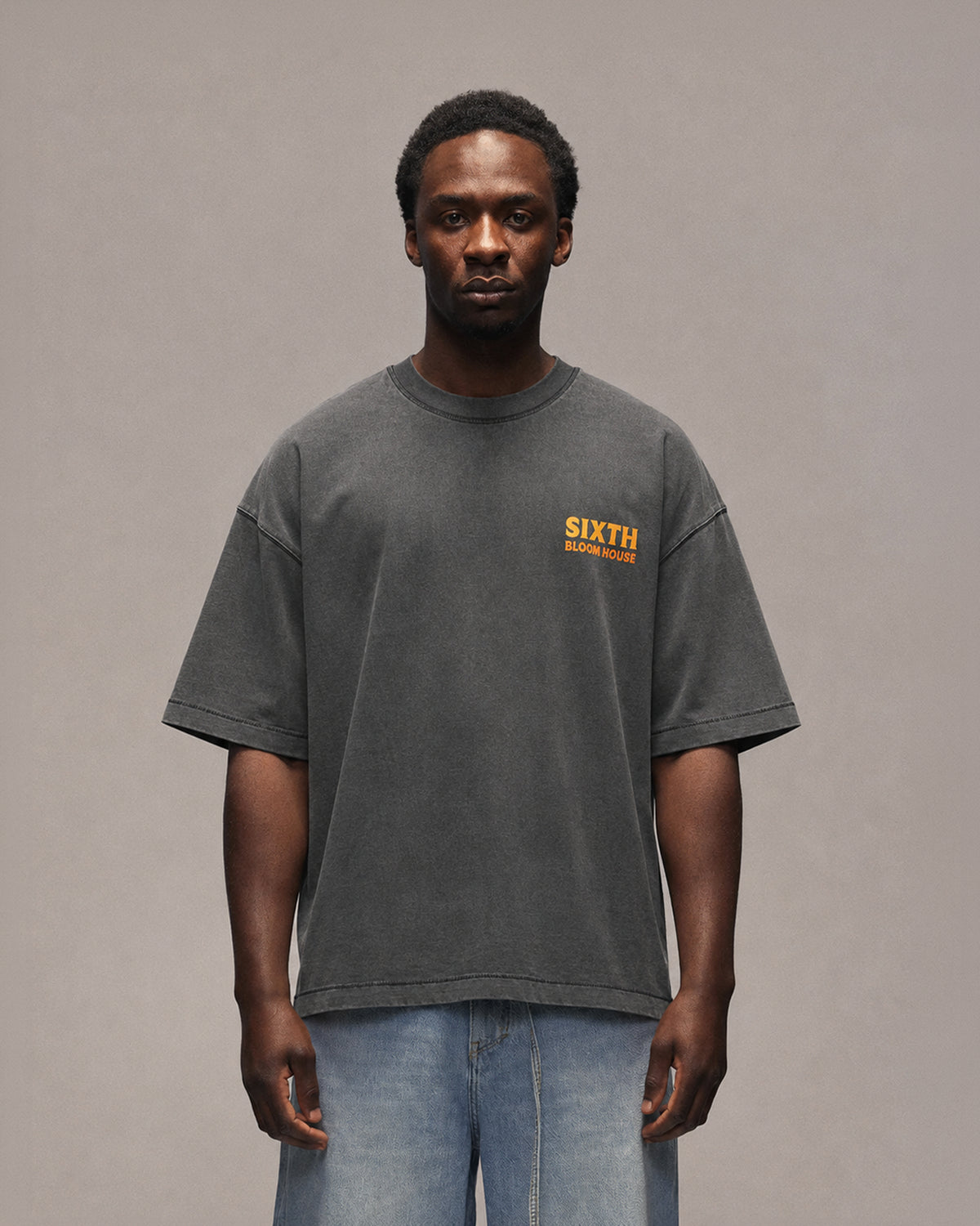 Sixth Bloom House Tuna T-Shirt Black – front view