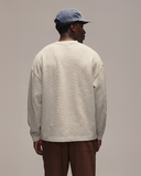 Sixth Bloom House Waffle Blank Longsleeve Grey Melange