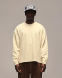 Sixth Bloom House Waffle Blank Longsleeve Off-White