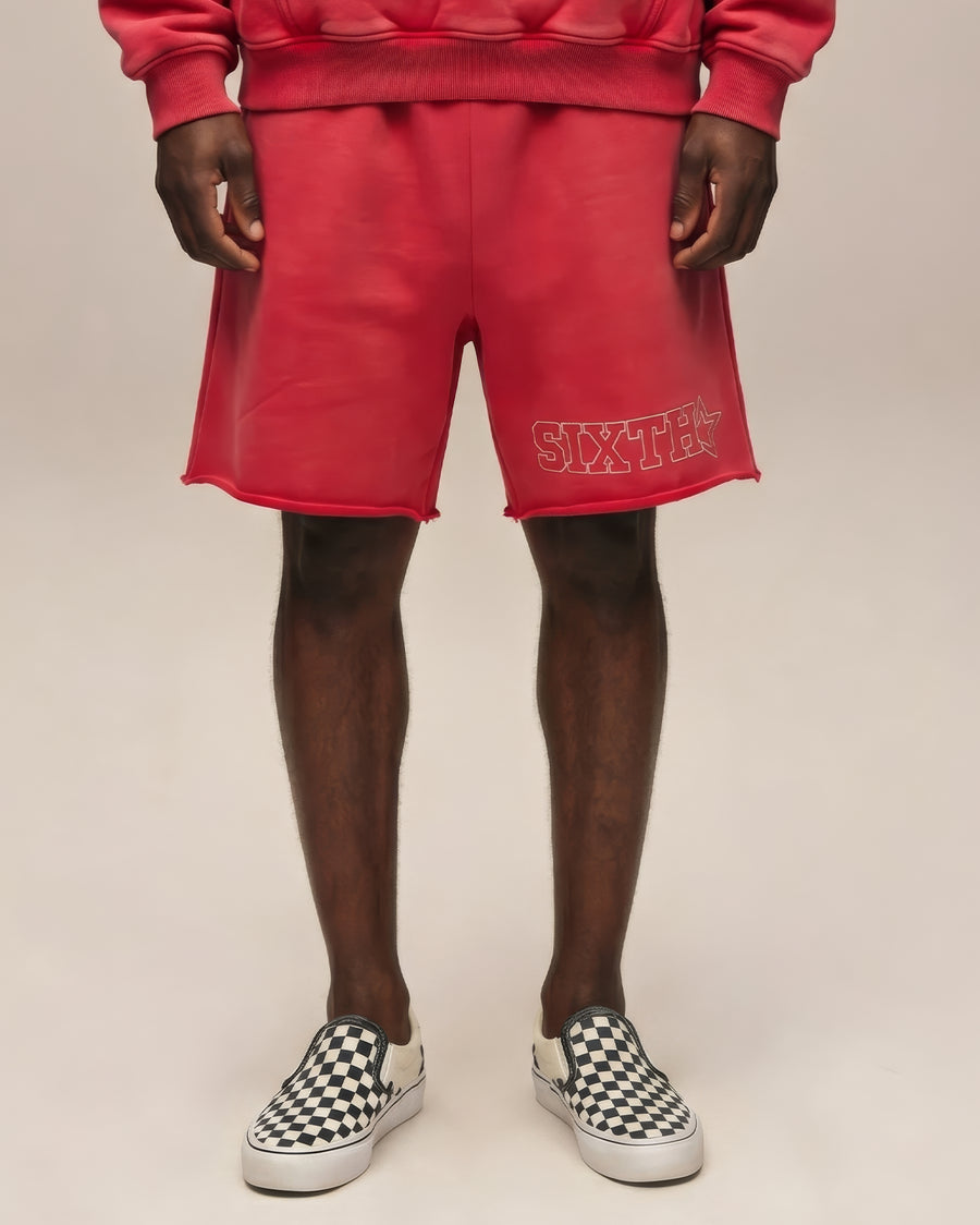 Sixth Bloom House Star Acid Washed Short – front view