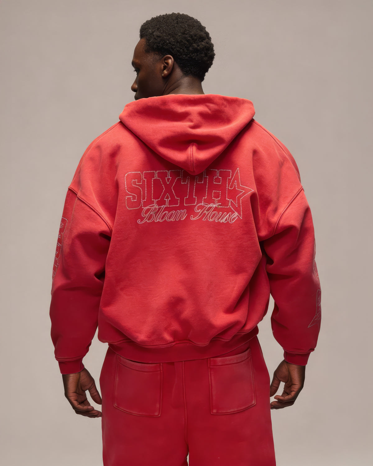 Sixth Bloom House Star Acid Wash Hoodie – photo 1