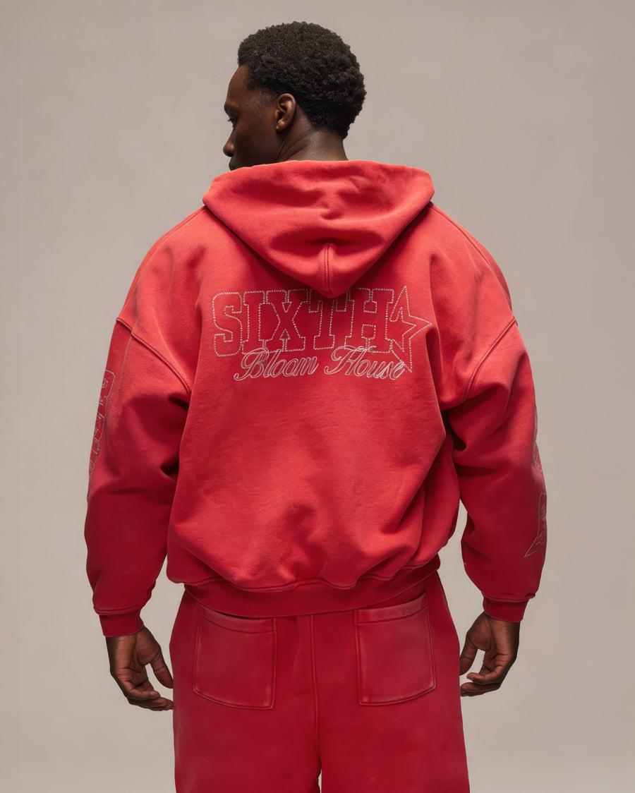 Sixth Bloom House Star Acid Wash Hoodie – photo 1