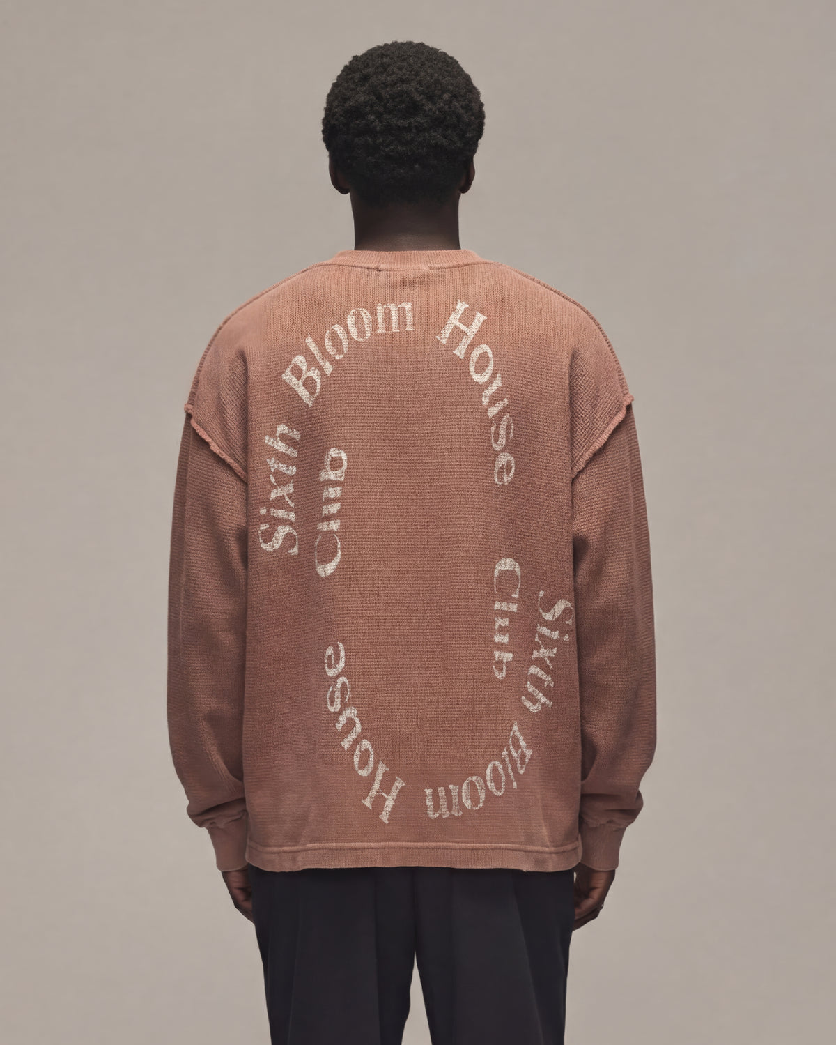 Sixth Bloom House Waffle SBH Club Brown – back view