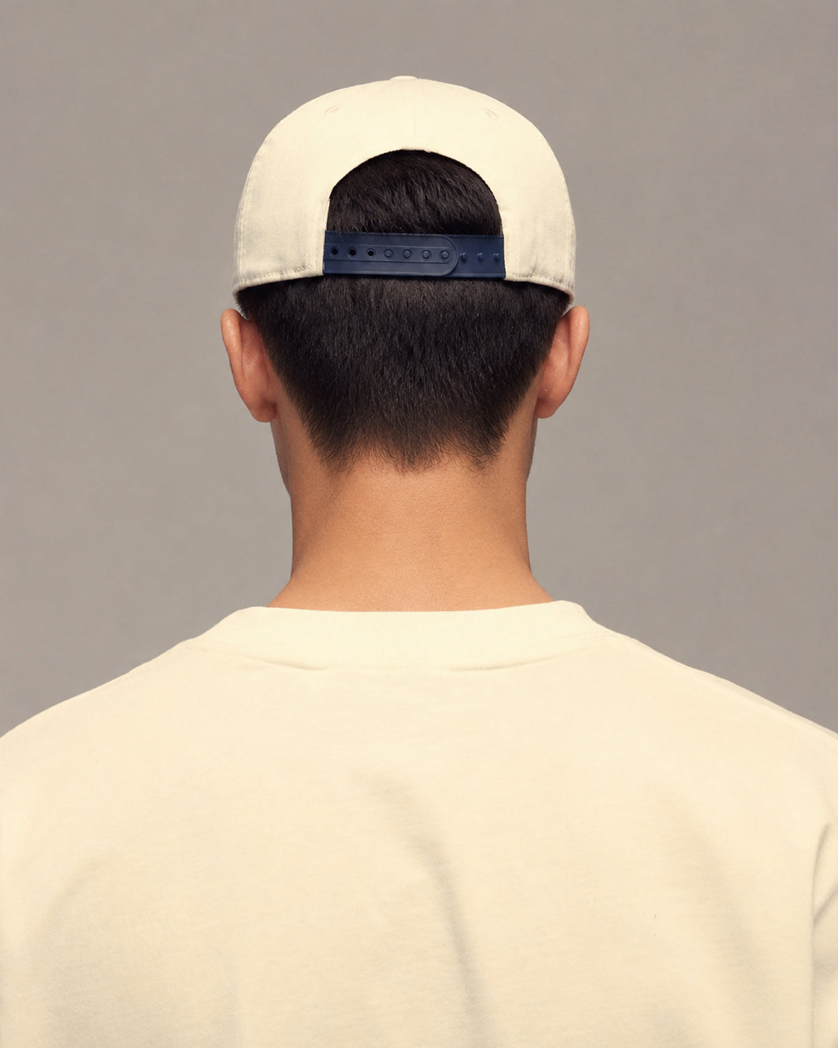 Sixth Bloom House Logo Two Tone Ripstop Cap Navy – back view