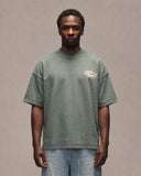 Cross Logo T-Shirt Green front