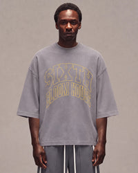 College Outline T-Shirt Grey