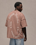 Sixth Bloom House Club T-Shirt Brown