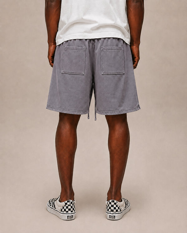 Sixth Bloom House Fatigue Short Grey – back view