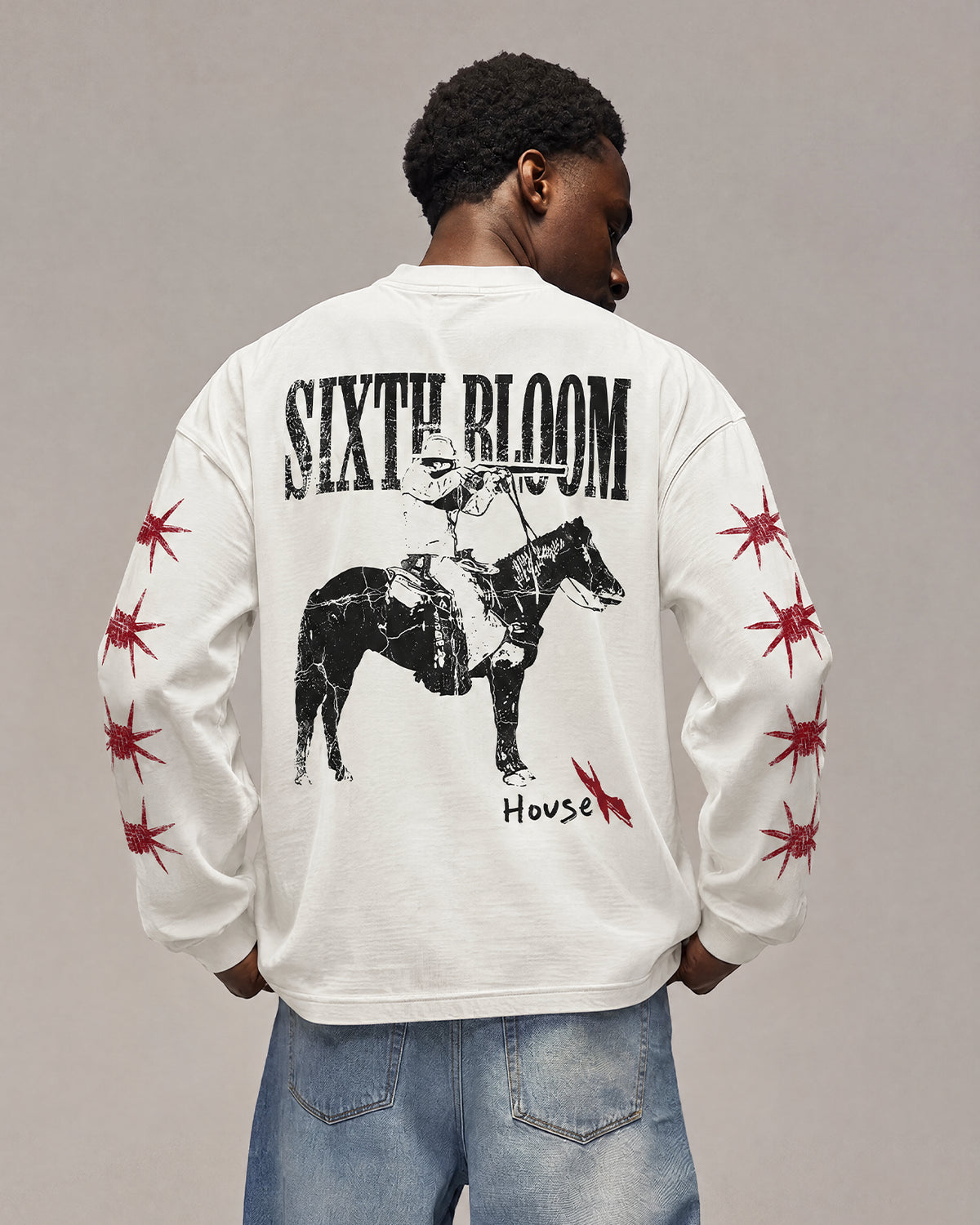 Sixth Bloom House Barbwire Longsleeve Off-White – photo 2