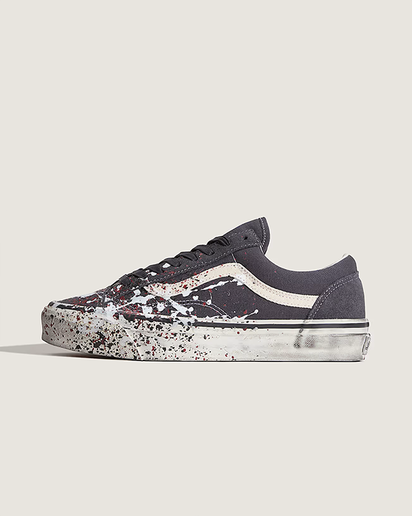 Vans Unisex LX Old Skool 36 Charcoal Grey side view